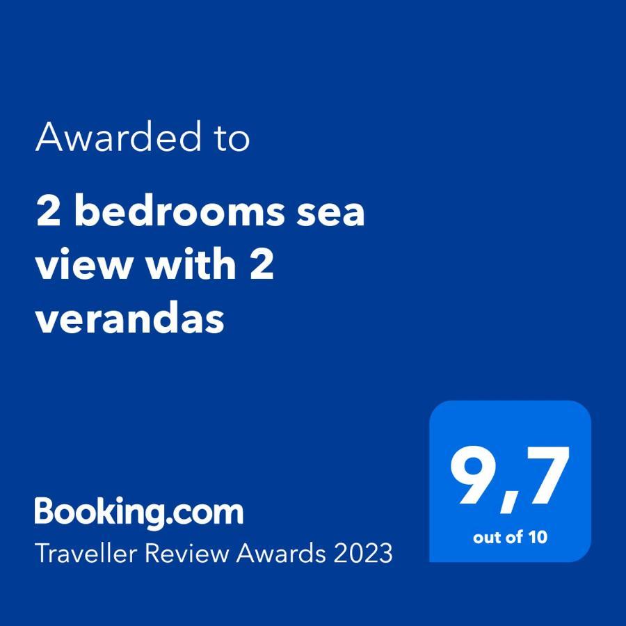 Large Apt 2 Bedrooms Sea View & 2 Balconies Larnaca Dış mekan fotoğraf