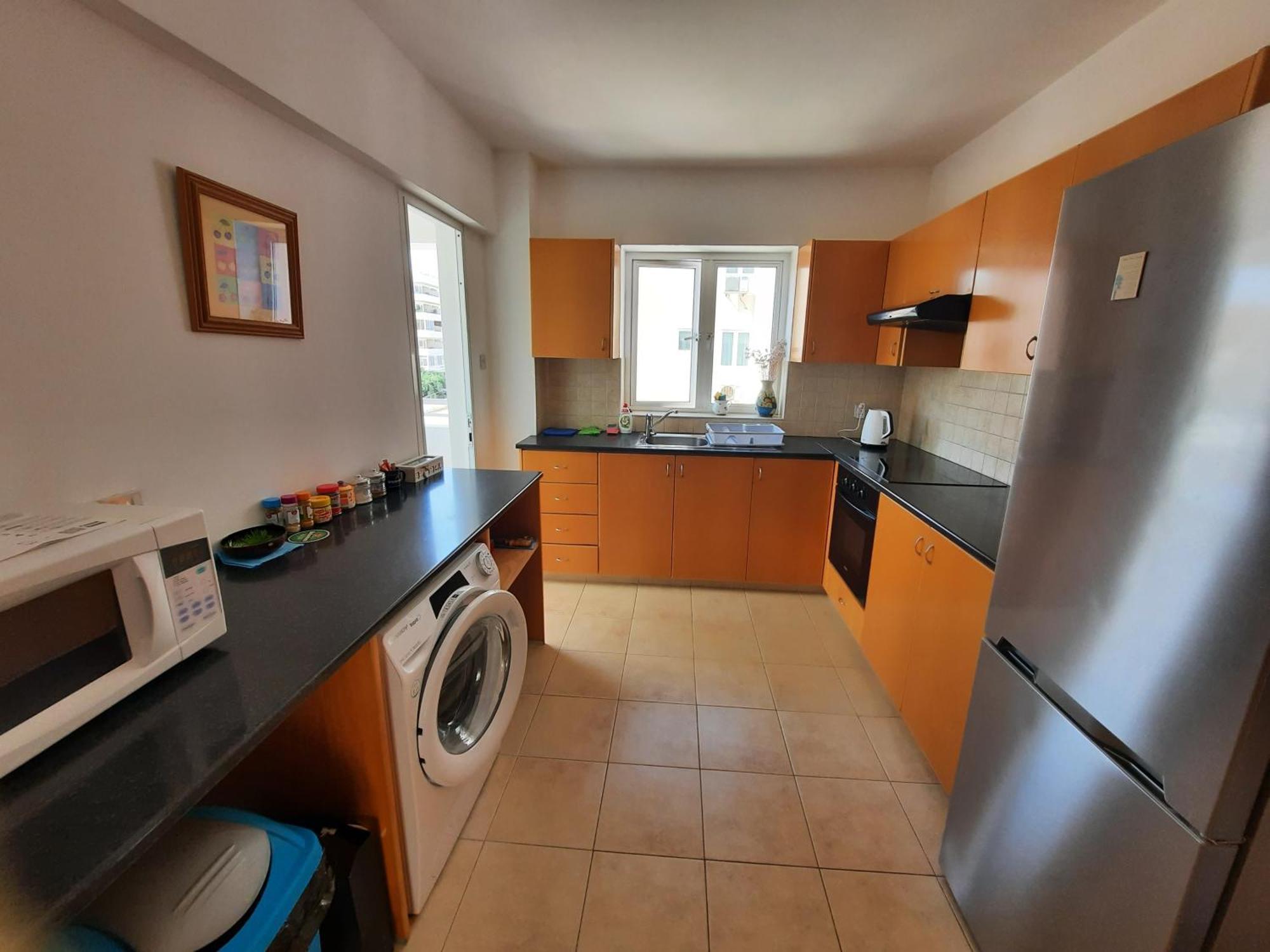 Large Apt 2 Bedrooms Sea View & 2 Balconies Larnaca Dış mekan fotoğraf